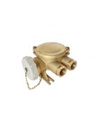 1141/2/R  250V 10/16A BRASS HNA SOCKET