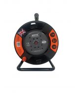 BRITZ 4X13A HEAVY DUTY CABLE REEL WITH SURGE PROTECTION - 30M