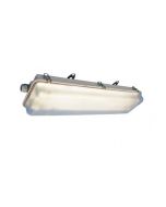 PAULUHN FPS260D2EM CLASS I DIVISION 2 FIBERGLASS REINFORCED POLYESTER EMERGENCY FLUORESCENT LIGHT