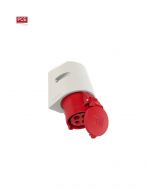 PCE ELECTRIC 125-6 CEE INDUSTRIAL WALL SOCKET
