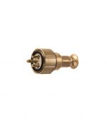 WISKA 1142/MS 250V BRASS HNA PLUG