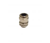 EMC BRASS NICKEL PLATED CABLE GLAND (METRIC THREAD)