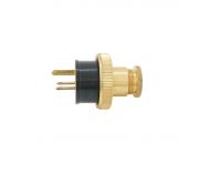 PAULUHN 2503B-125 MARINE BRASS PLUG