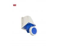 PCE ELECTRIC 1232-6 CEE INDUSTRIAL WALL SOCKET