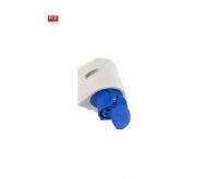 PCE ELECTRIC 113-6 CEE INDUSTRIAL WALL SOCKET