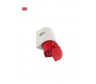 PCE ELECTRIC 125-6 CEE INDUSTRIAL WALL SOCKET